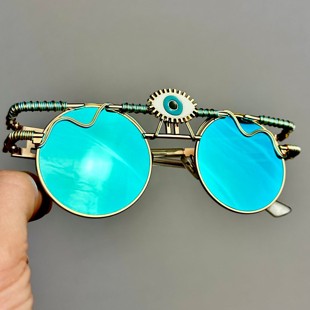 Custom Wire high quality Wrapped Sunglasses