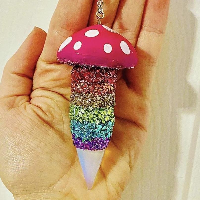 Mushroom Pendant – Rave Fashion Goddess