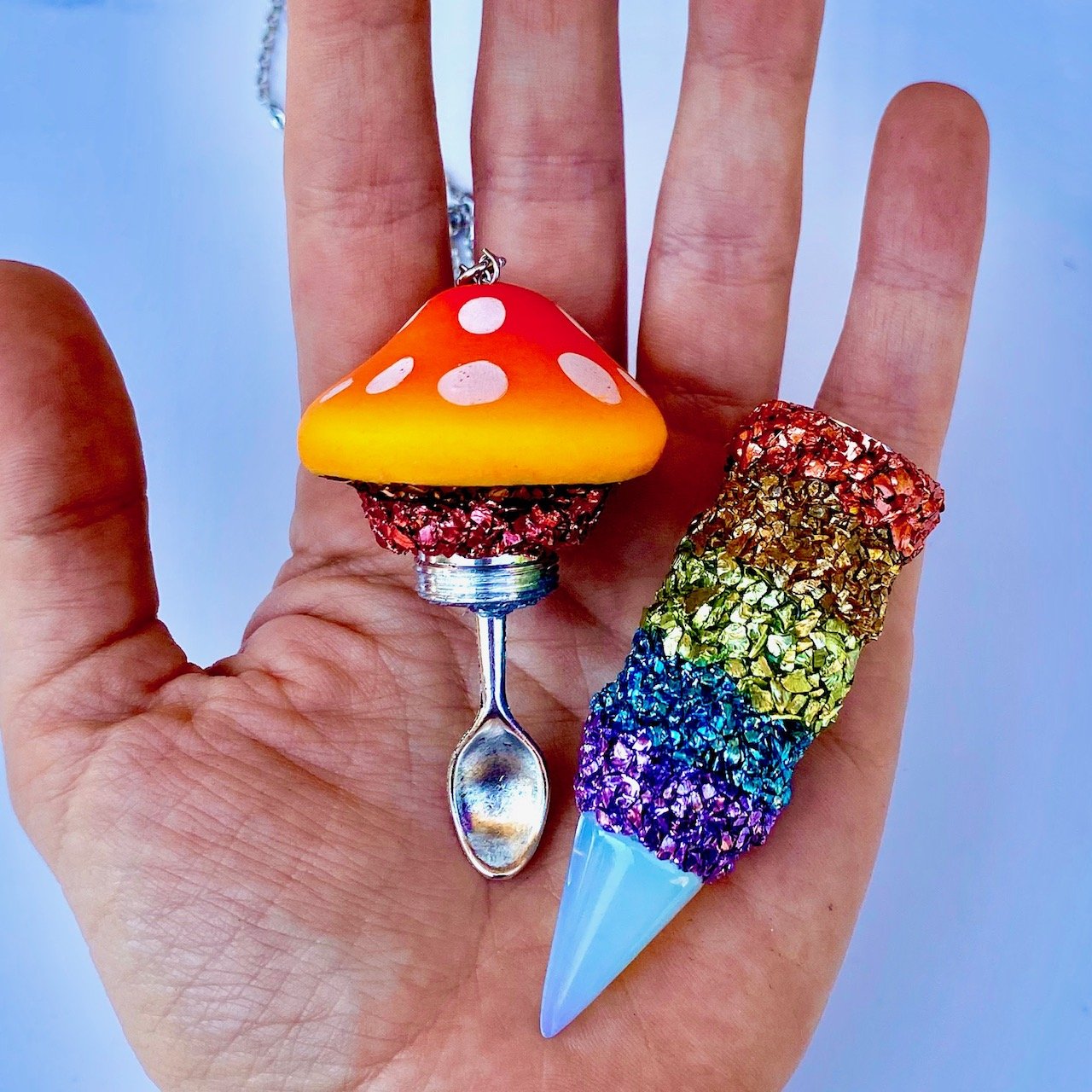 Mushroom Pendant – Rave Fashion Goddess