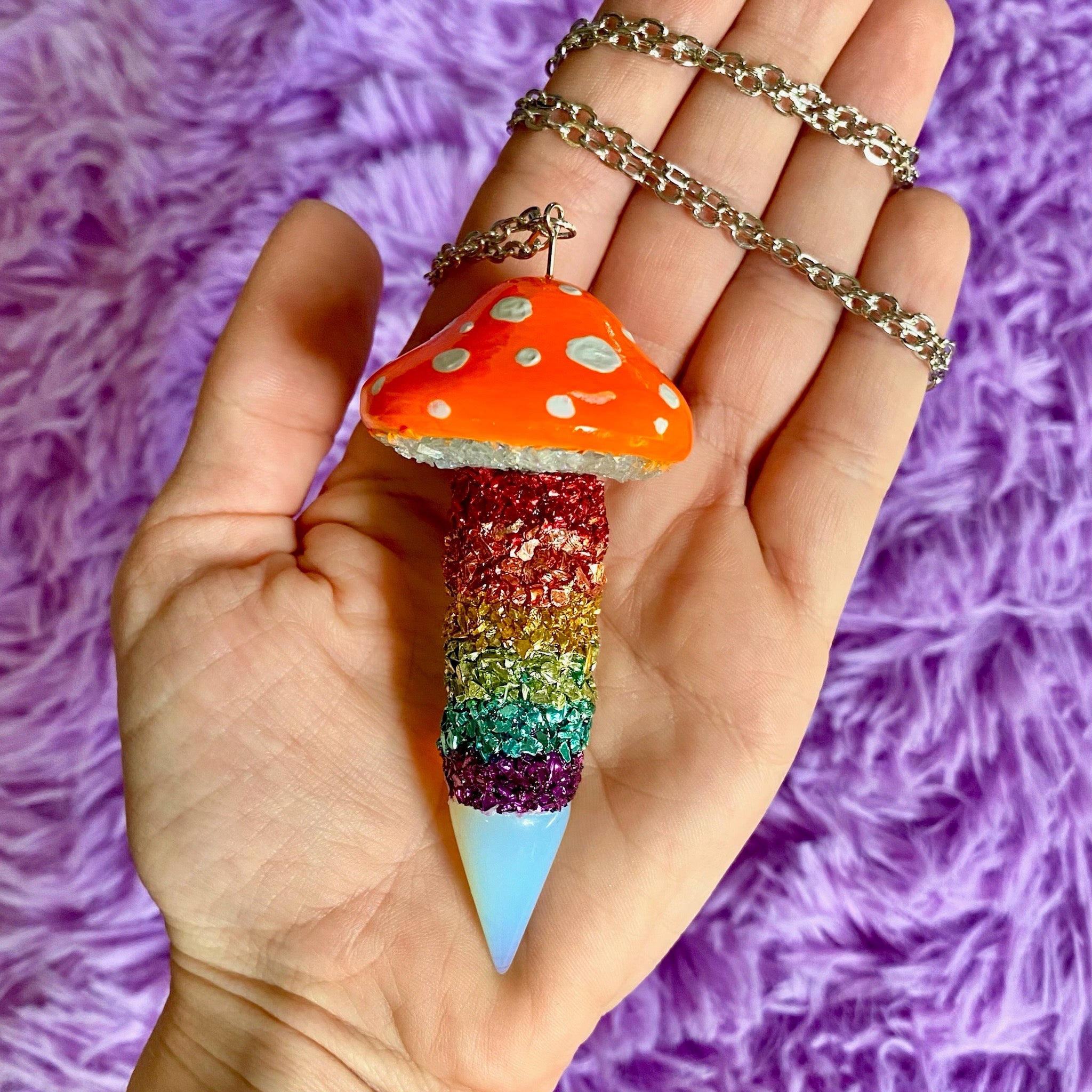 Mushroom Pendant – Rave Fashion Goddess