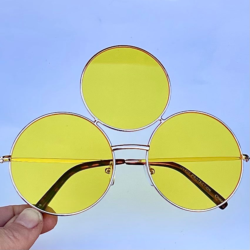 Third Eye Retro Round Sunglasses – Rad Sunnies