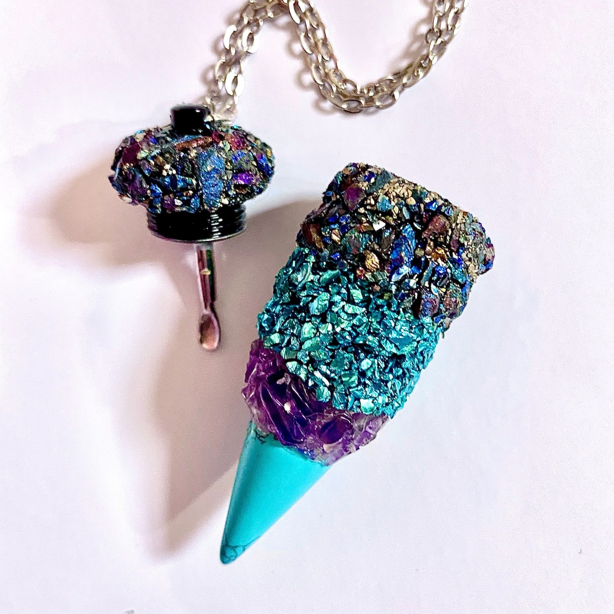 Snuff-Necklace-With-Spoon – Rave Fashion Goddess