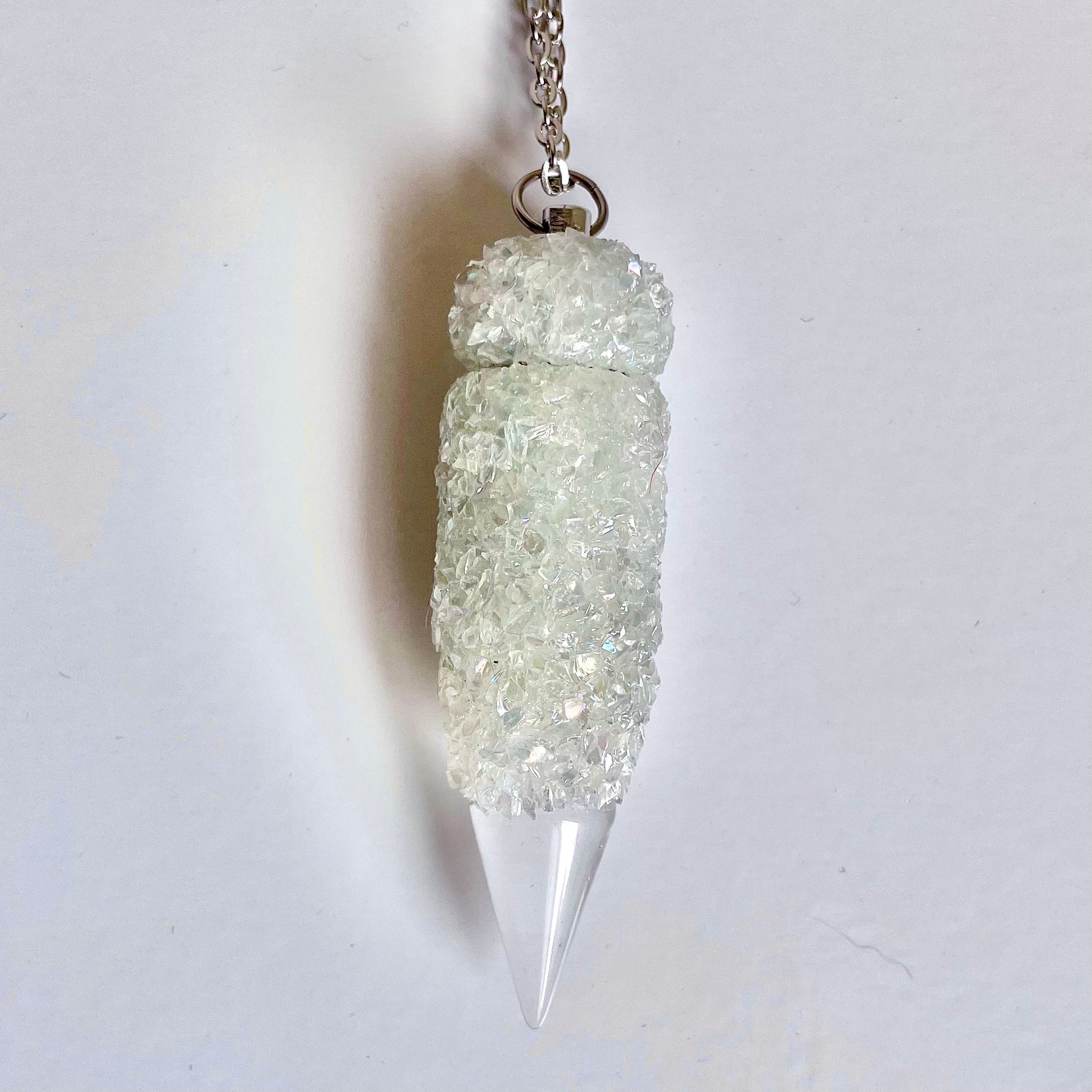 Crystal Stash Necklace With Spoon – Rave Fashion Goddess
